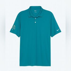 Nike Men's Teal Polo Shirt